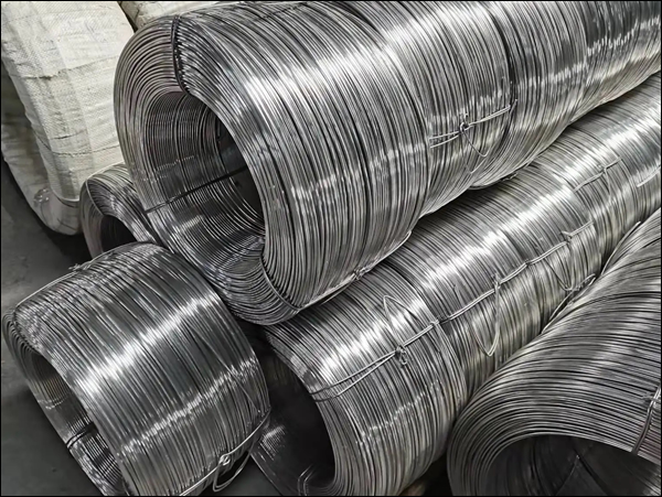 Aluminum Coated Annealed Wire Suitable for barbed wire, razor wire, and perimeter fencing